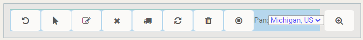 map tool bar