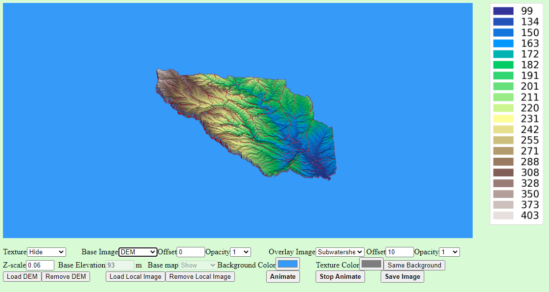 3D view