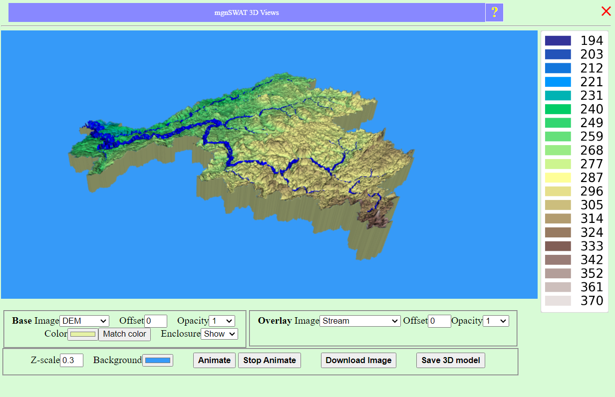 3D view