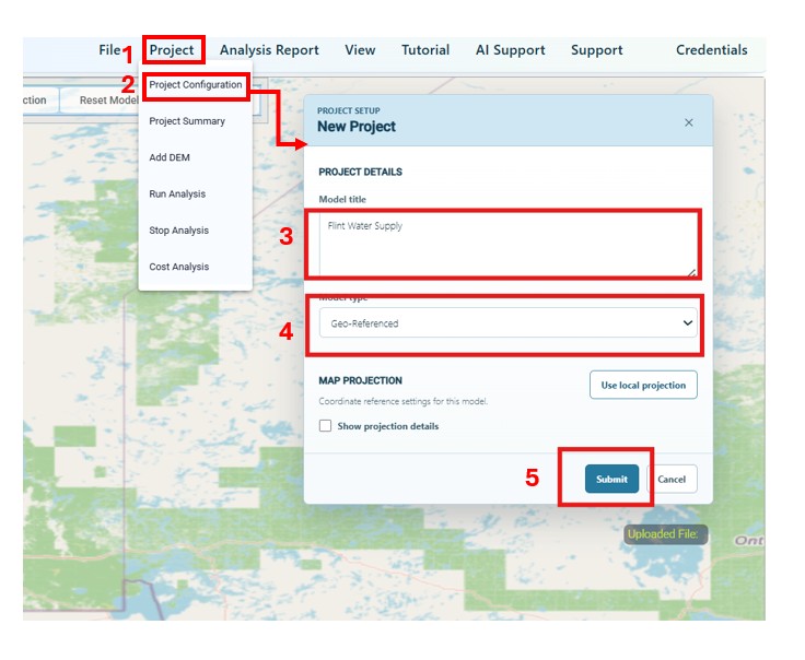 Site Initialization & Conceptual Model