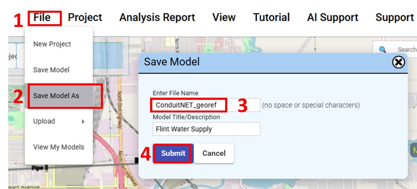 Save Model and Run Analysis