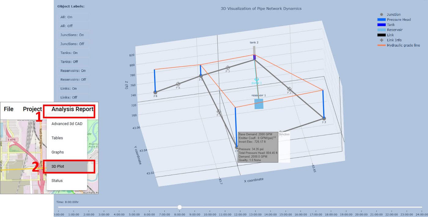 View 3D results