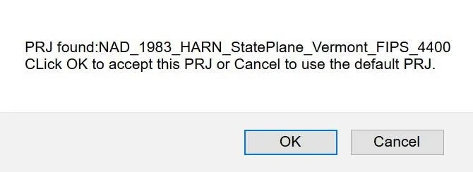 Second warning message prior to simulation.