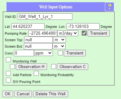 Enabling time-varying pumping/injection rates.