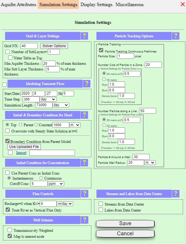 The Conceptual Model Tools menu showing Zones and ZoneRect options for drawing a rectangular zone that will become a Submodel Domain