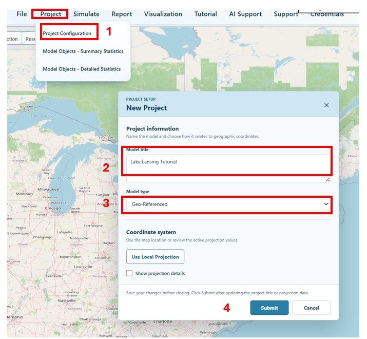 Site Initialization & View Map Layers