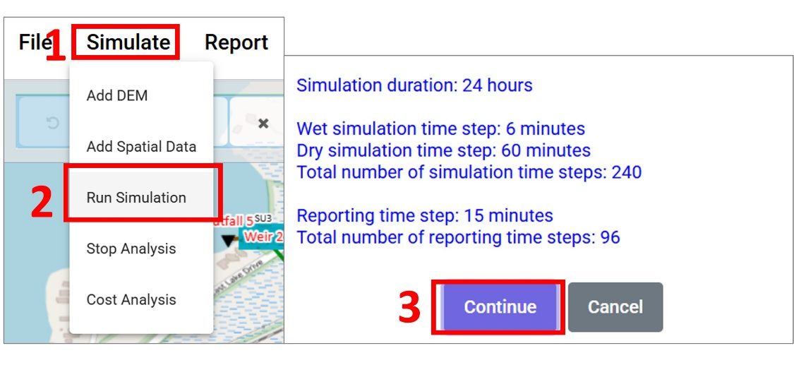 Save Model and Run Simulation