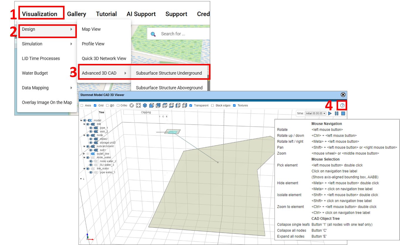 View 3D results