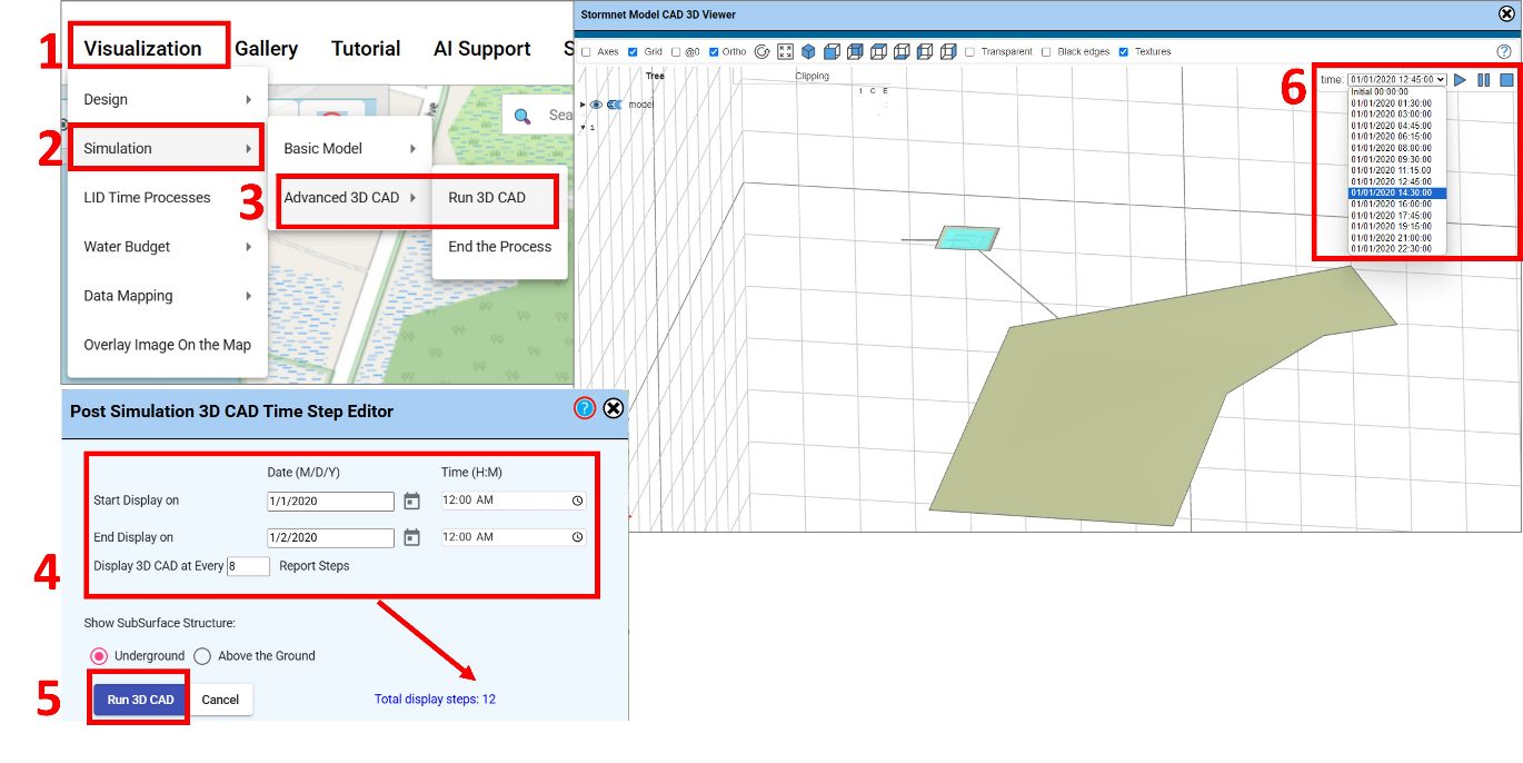 View 3D results