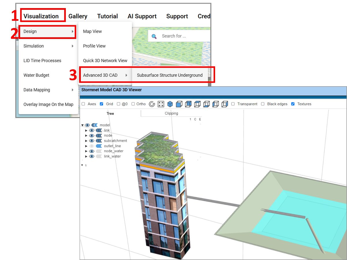 Create Green Roof Subcatchment